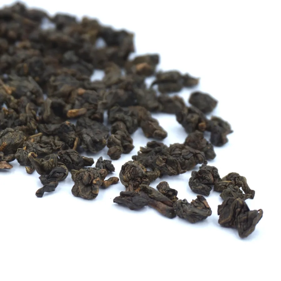Roasted oolong tea ingredient for beverage manufacturing